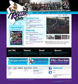 Paradise Roller Girls Hawaii Roller Derby